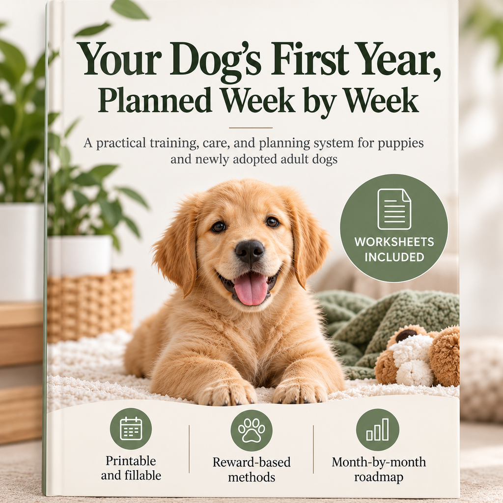 Your Dog's First Year, Planned Week by Week
